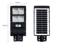 Waterproof solar integrated LED light,Bright Outdoor Security Light (No Electricity Needed)