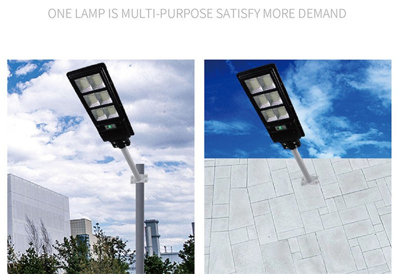 Waterproof solar integrated LED light,Bright Outdoor Security Light (No Electricity Needed)