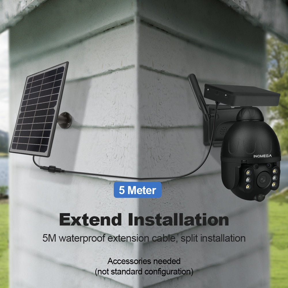 Solar Security Camera (No Electricity Needed | View From Phone Anywhere)