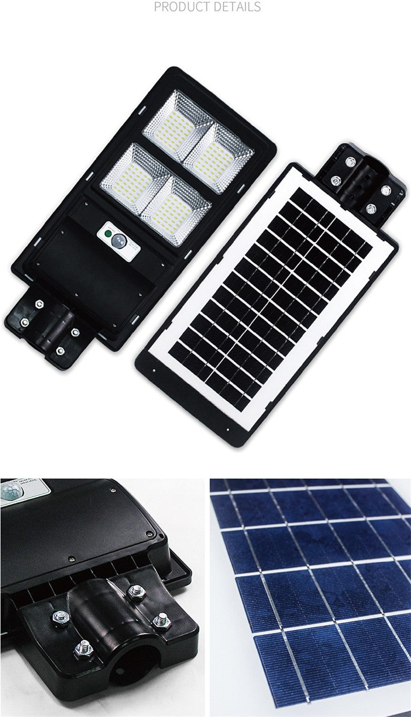 Waterproof solar integrated LED light,Bright Outdoor Security Light (No Electricity Needed)