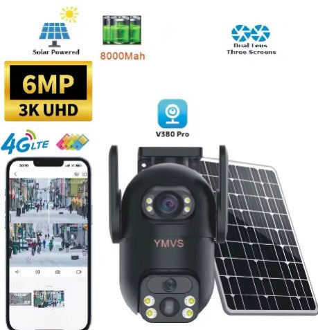 Solar Powered Security Camera