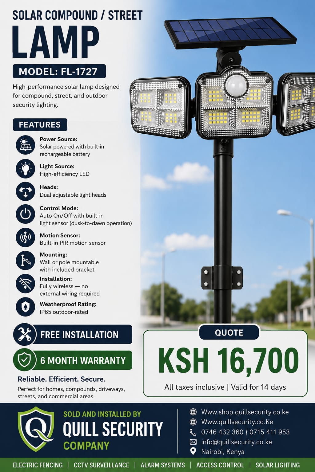 solar compaund / strret light